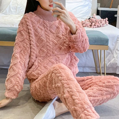 Indra - Wolle Pyjama für Frauen