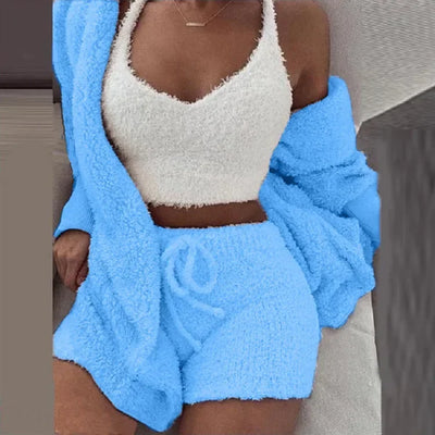 Cecile - Wolle Pyjama für Frauen