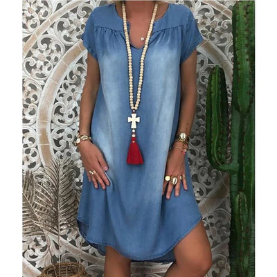 Sofia™ | Lässiges Sommerkleid aus Denim