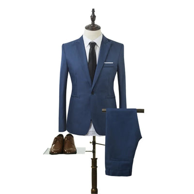 Jordan™ | Eleganter Herren Anzug (Sacko+Hose)