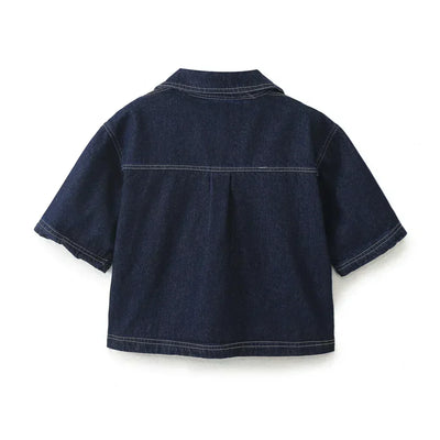 Sofia® | V-Ausschnitt Denim-Set