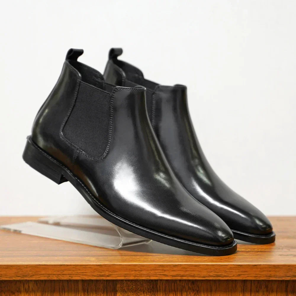 Bruno | Chelsea-Stiefel aus echtem Leder