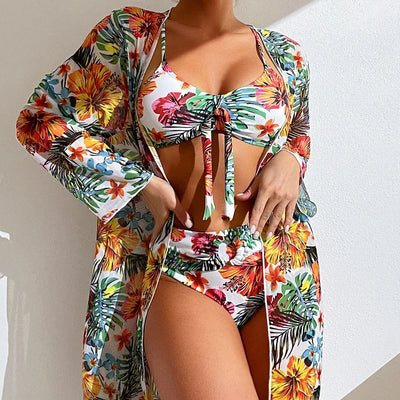 Meva | dreiteiliges Bikini-Set