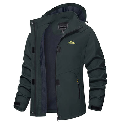 Kiki - Lange wasserdichte Wanderjacke - Abnehmbare kapuze