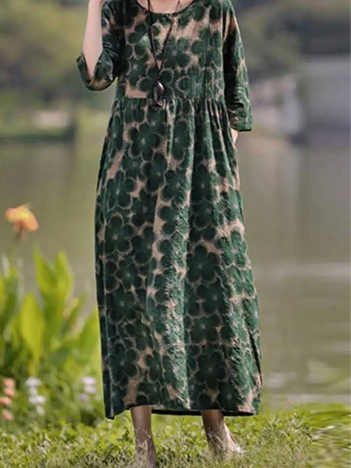 Ameli - Lang Blumenkleider