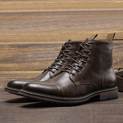 Bramwell | Modische Lederstiefeletten