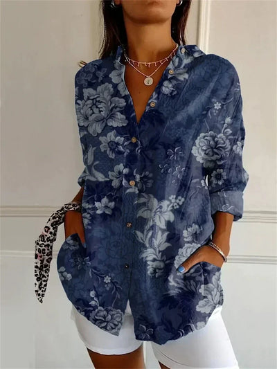 Rosanna - Bequemes Blusenshirt mit Blumen