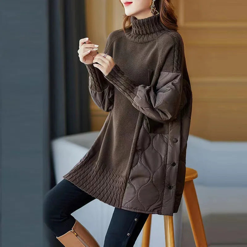 Kelly | Rollkragenstrickpullover
