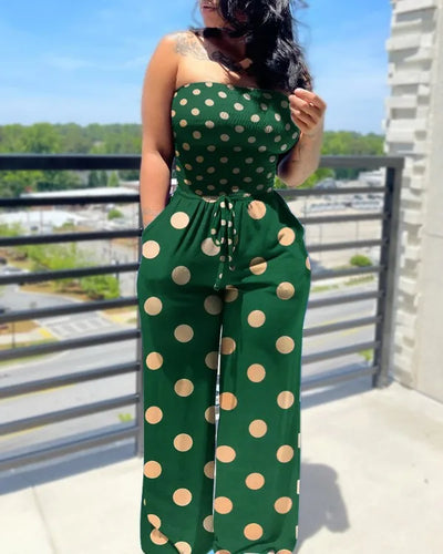Emma - Bequemer Jumpsuit Off Schulter