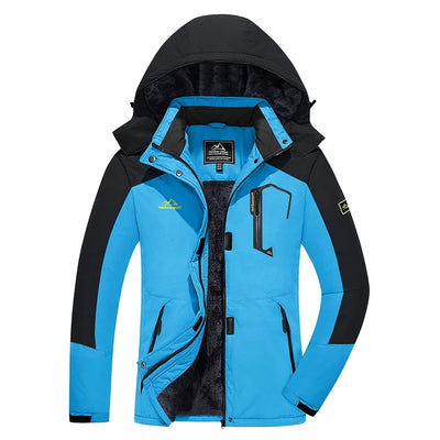 Helena - Lange wasserdichte Wanderjacke mit abnehmbare Kapuze - Unisex