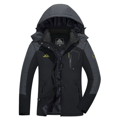 Helena - Lange wasserdichte Wanderjacke mit abnehmbare Kapuze - Unisex