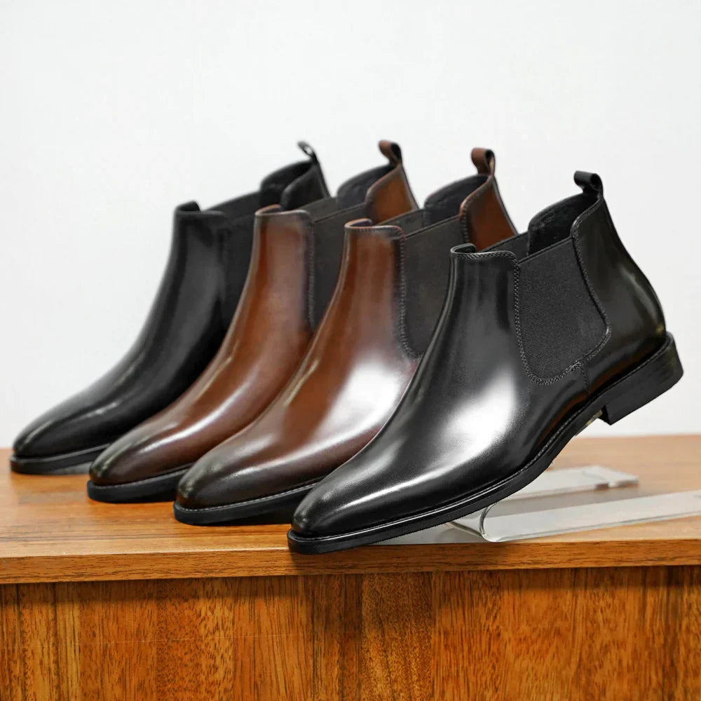 Bruno | Chelsea-Stiefel aus echtem Leder