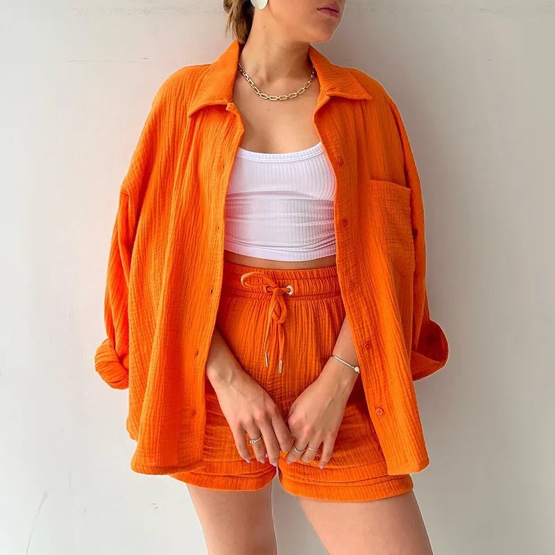 Lot de 2 'Serena' composé d'une blouse et d'un short