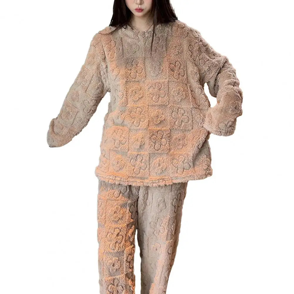 Patty - Wolle Winter Pyjama für Frauen