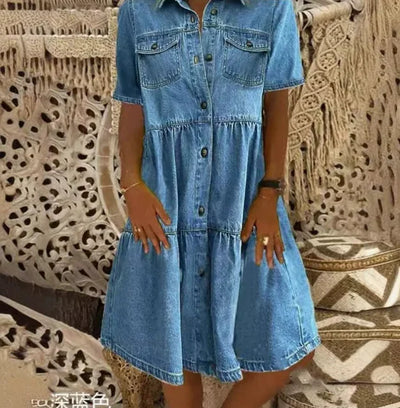 Sofia® | Boho Denimkleid