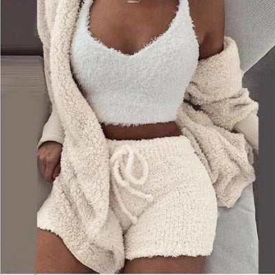 Cecile - Wolle Pyjama für Frauen