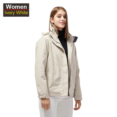 Helena - Lange 3 in 1 wasserdichte Wanderjacke - Unisex