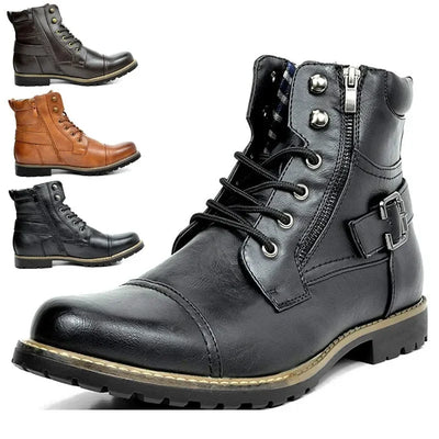 Byron | Schnürstiefel aus Leder