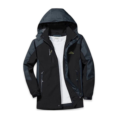 Kelly - Lange wasserdichte Wanderjacke - abnehmbare Kapuze