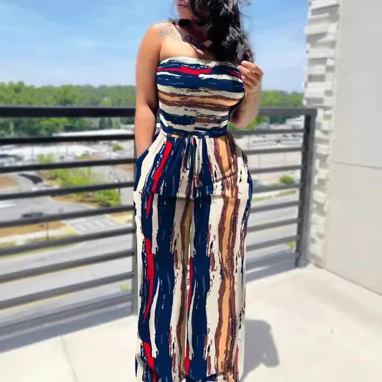 Emma - Bequemer Jumpsuit Off Schulter