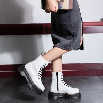Sherry | Solide Stiefel aus echtem Leder