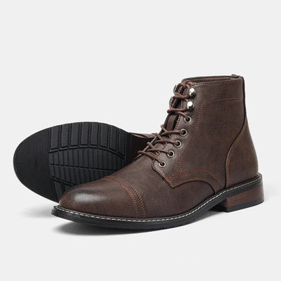 Gert | Vintage Cap-Toe Derby Stiefel