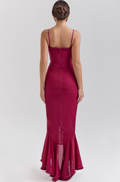 Edith - Bezauberndes Rüschenkleid