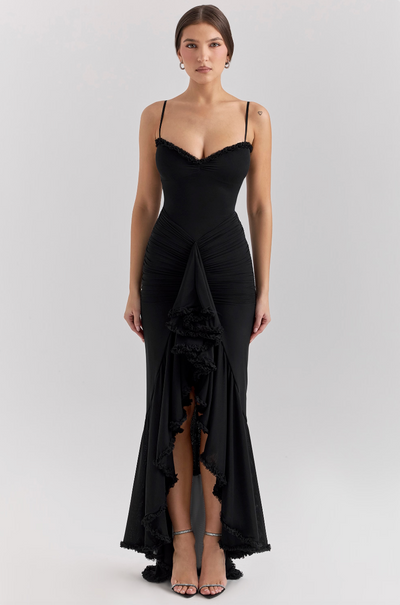 Edith - Bezauberndes Rüschenkleid