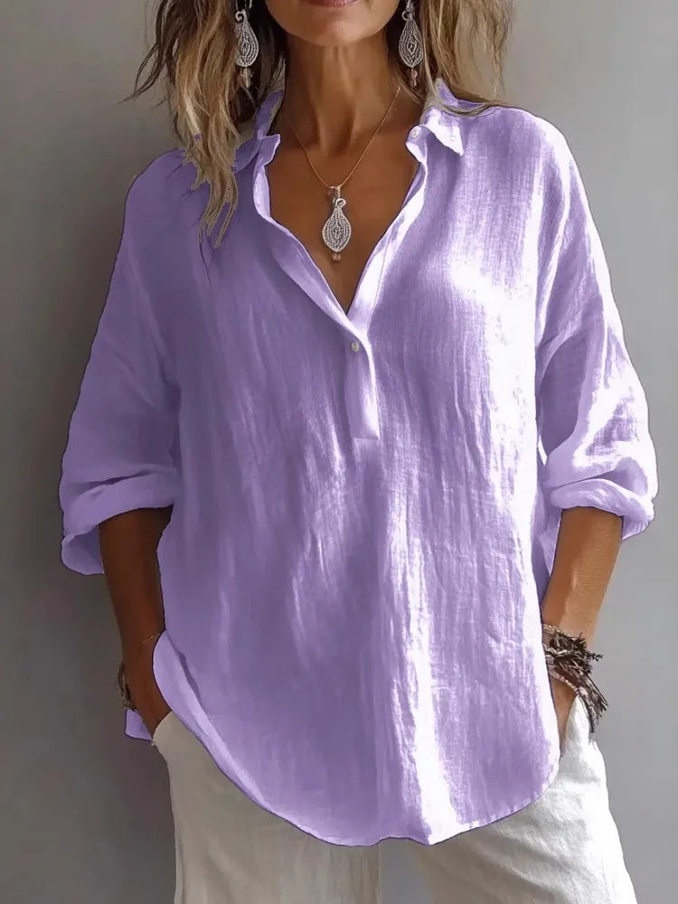 Maxime - Lange Freizeitbluse