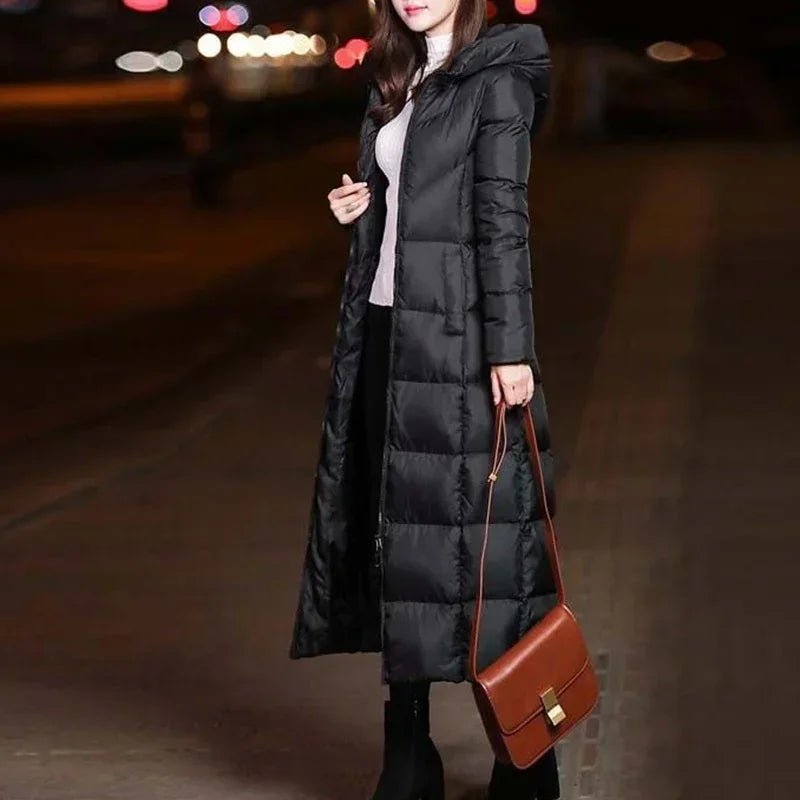 Lianne - Extra lange, warme Pufferjacke