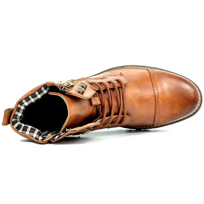 Byron | Schnürstiefel aus Leder