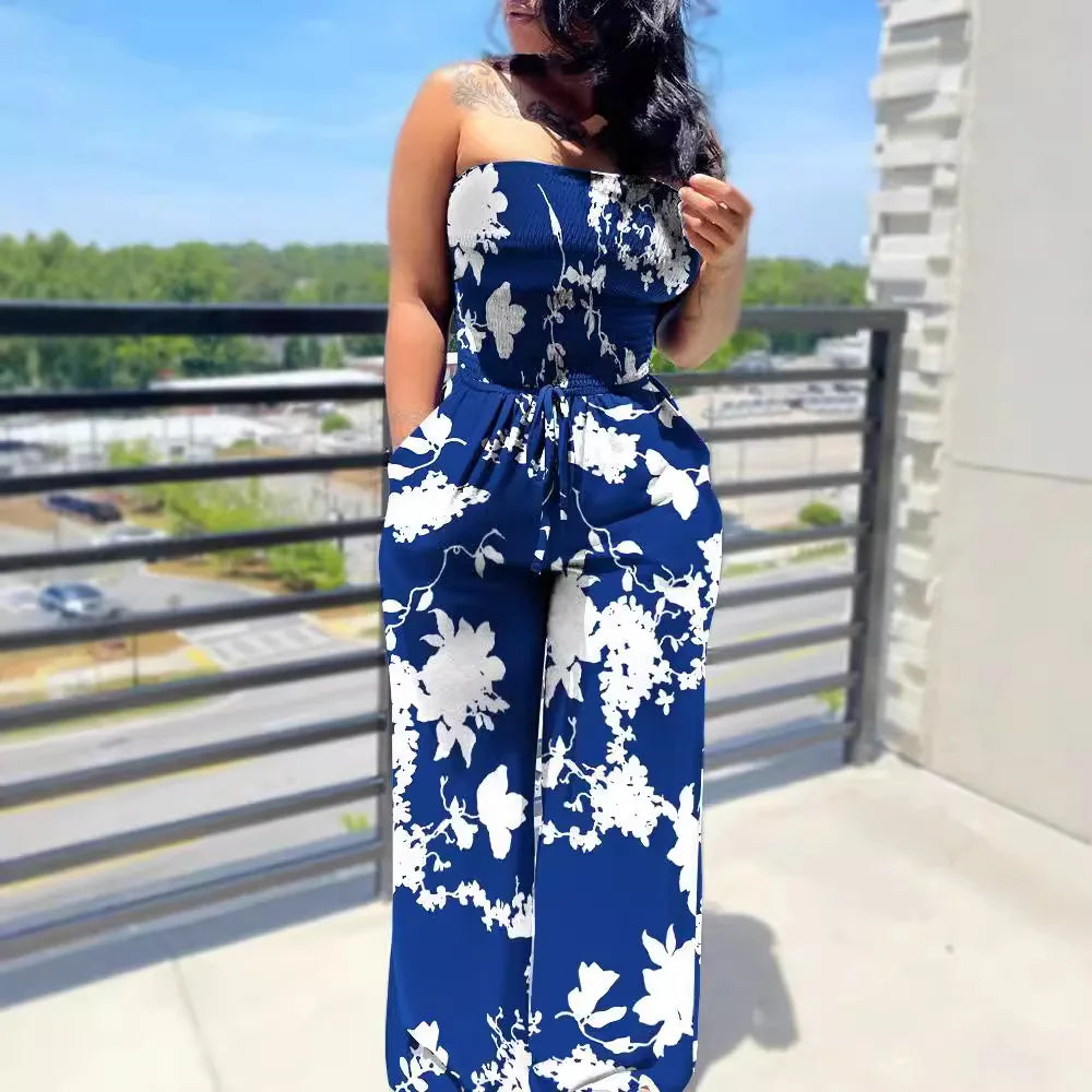 Emma - Bequemer Jumpsuit Off Schulter
