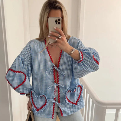 Isabelle™ – Elegante herzförmige Bluse