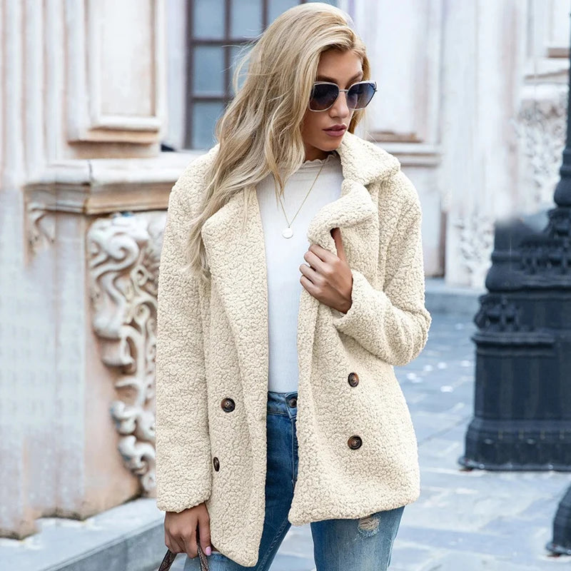 Joya - Warmer Winter Teddy-Mantel