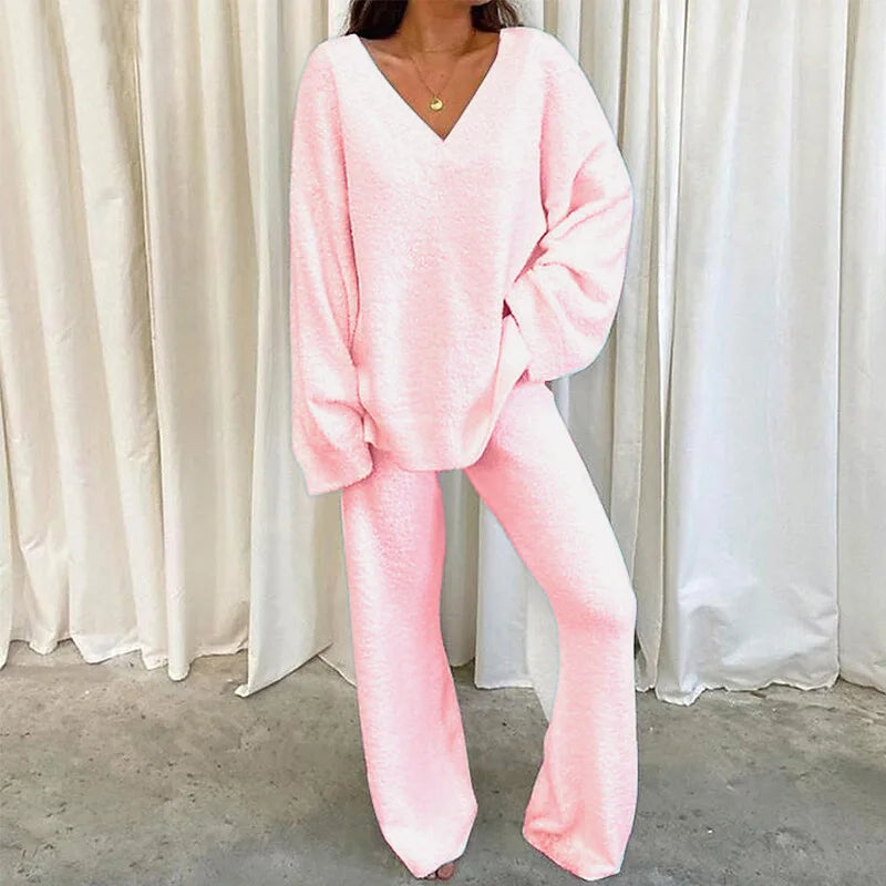 Emillie - Pyjama aus Wolle für Frauen