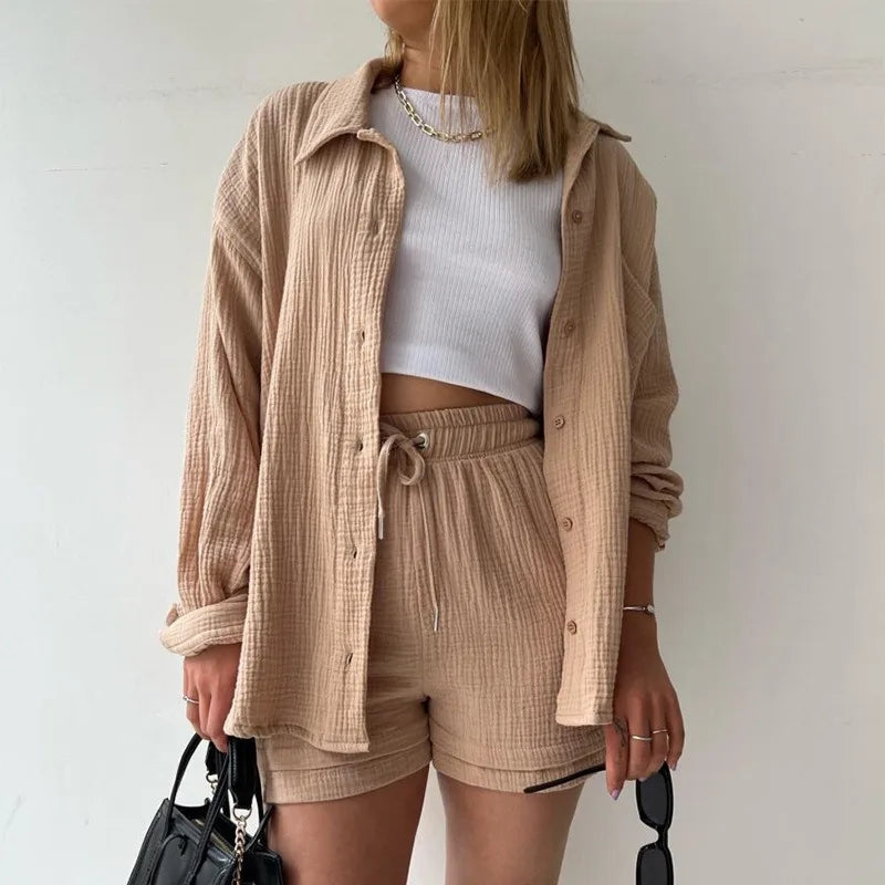 Lot de 2 'Serena' composé d'une blouse et d'un short