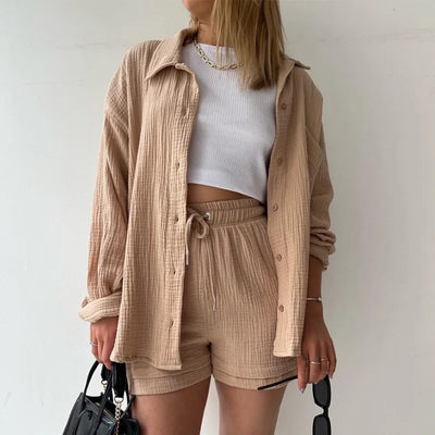 Lot de 2 'Serena' composé d'une blouse et d'un short