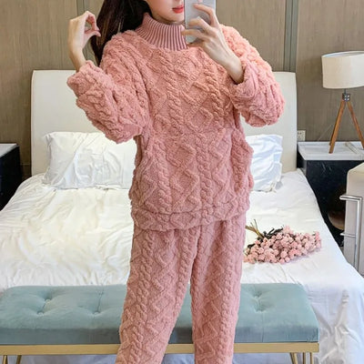 Indra - Wolle Pyjama für Frauen