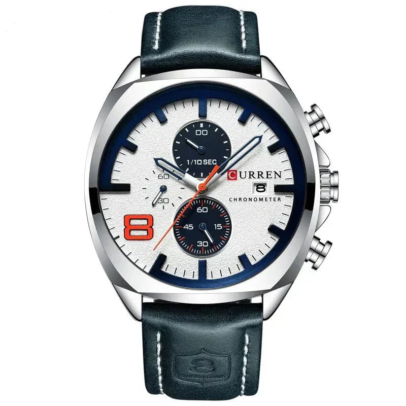 Wasserdichte Chronographen-Sportuhr | mit Militär-Design