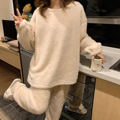 Jamilla - Wolle Pyjama für Frauen