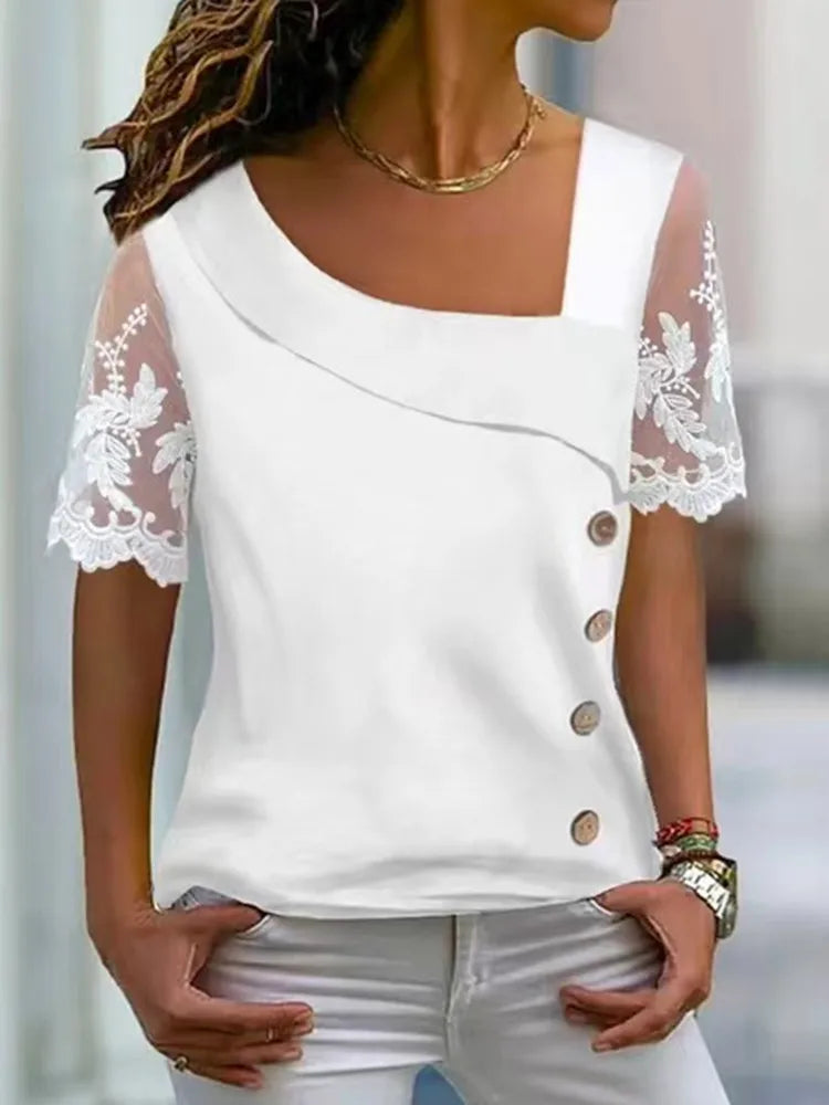 Caroline - Sommer Damenbluse