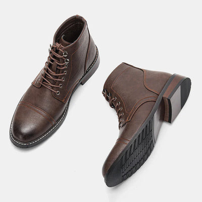 Gert | Vintage Cap-Toe Derby Stiefel