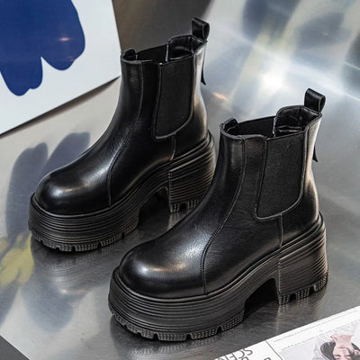 Yuna - Comfort Leder Stiefel
