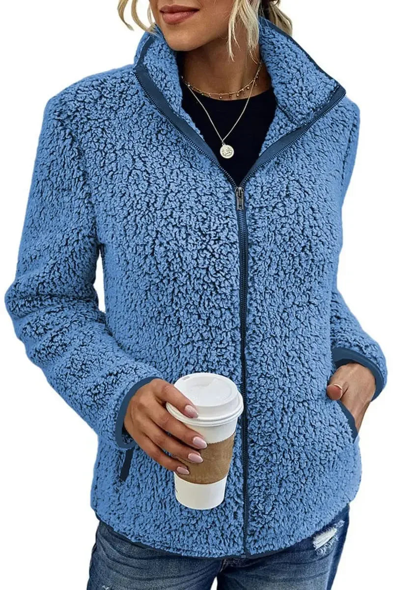 Yvonne™ | Elegant Casual Fleecejakke