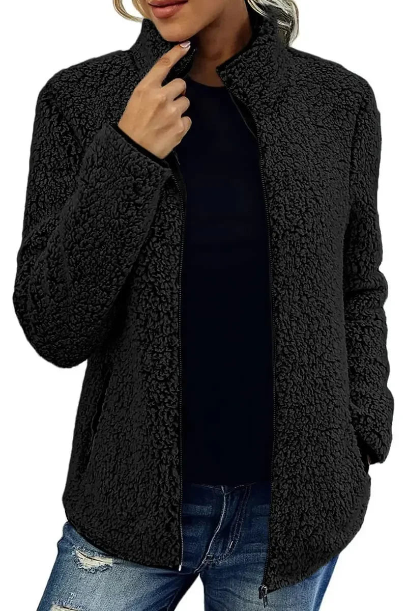 Yvonne™ | Elegant Casual Fleecejakke