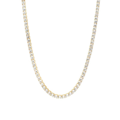 Collier Tennis Classique Abby - Or