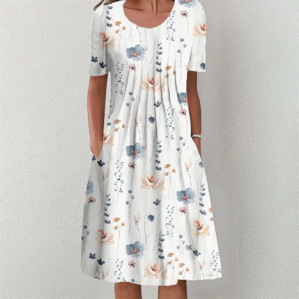 Väriloisto™ Kleid aus Baumwolle