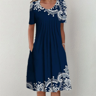 Väriloisto™ Kleid aus Baumwolle