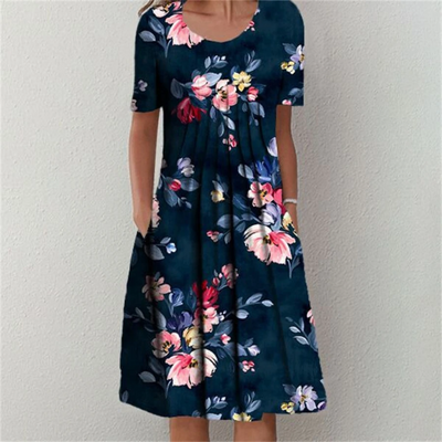 Väriloisto™ Kleid aus Baumwolle