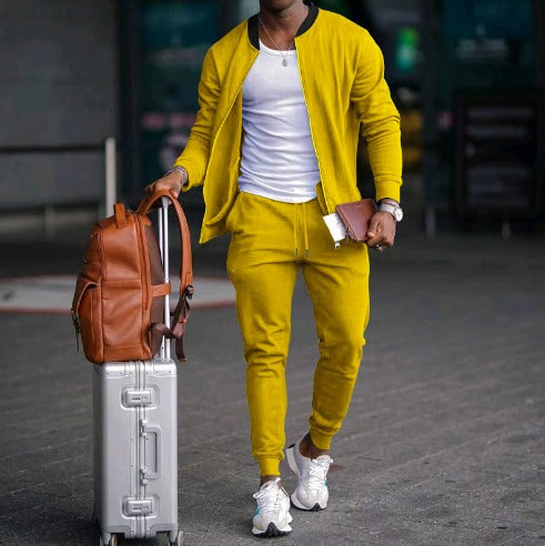 "SportFlex" - completo sportivo a maniche lunghe da uomo